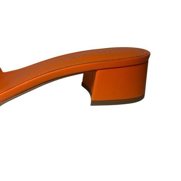 Marc Fisher Braided Heels- Orange - Size 9 M -Fast Shipping - Picture 8 of 16